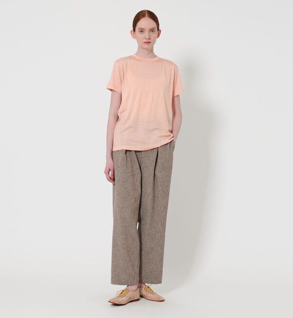 STEVEN ALAN「＜Steven Alan＞ウールジャージー ショートスリーブ Tシャツ」|Tシャツ・カットソー|