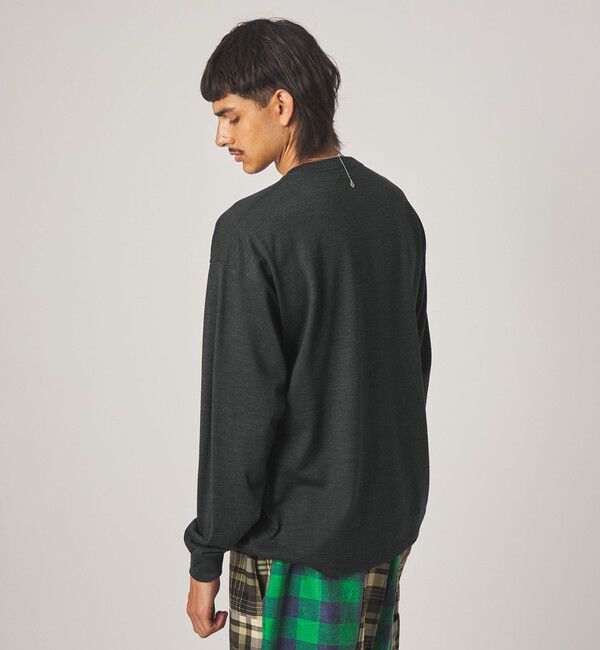 STEVEN ALAN「＜Steven Alan＞ メリノウール クルーネック Tシャツ」|Tシャツ・カットソー|