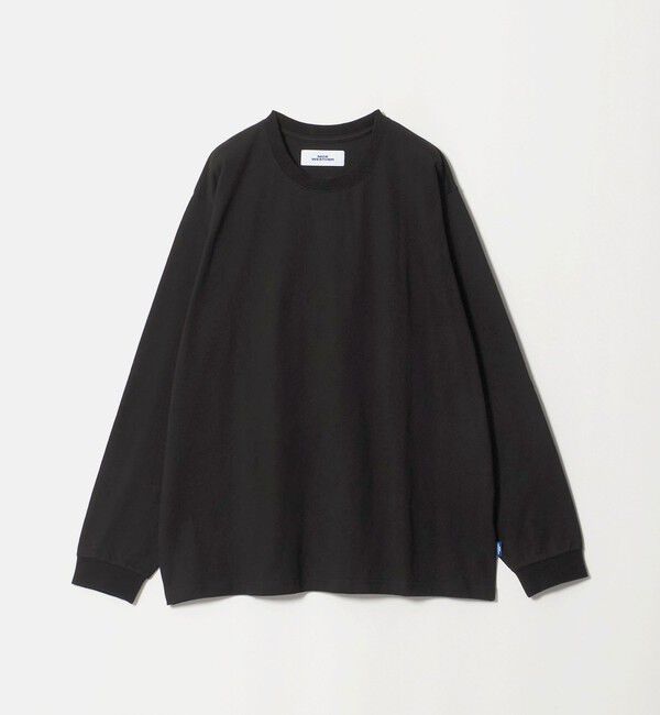 NICE WEATHER「＜NICE WEATHER＞プレーン ロングスリーブ Tシャツ」|Tシャツ・カットソー|BLACK