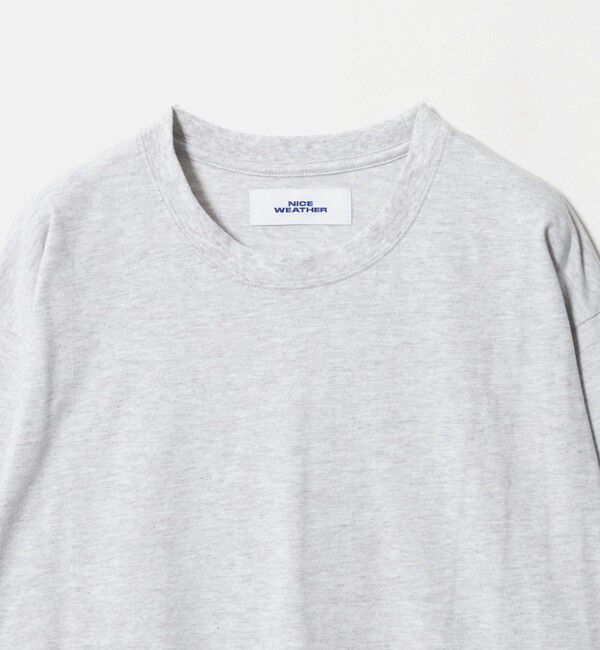 NICE WEATHER「＜NICE WEATHER＞プレーン ロングスリーブ Tシャツ」|Tシャツ・カットソー|