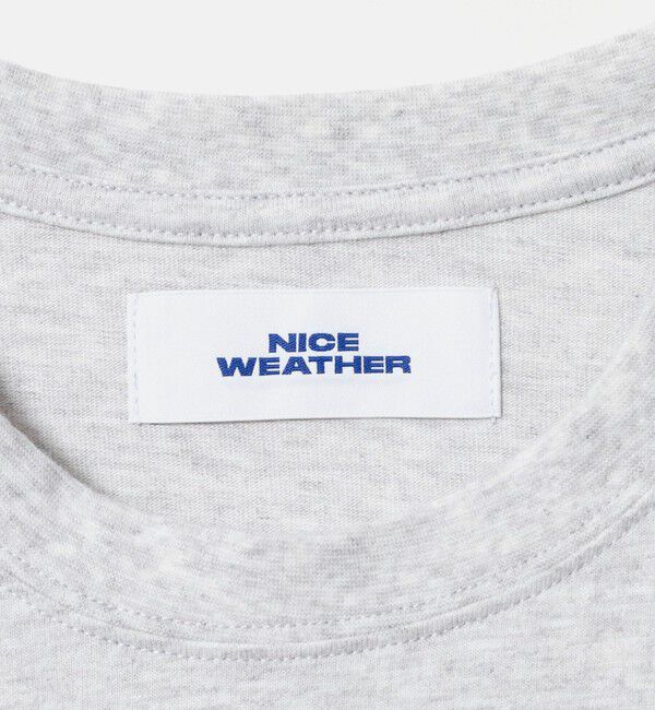NICE WEATHER「＜NICE WEATHER＞プレーン ロングスリーブ Tシャツ」|Tシャツ・カットソー|