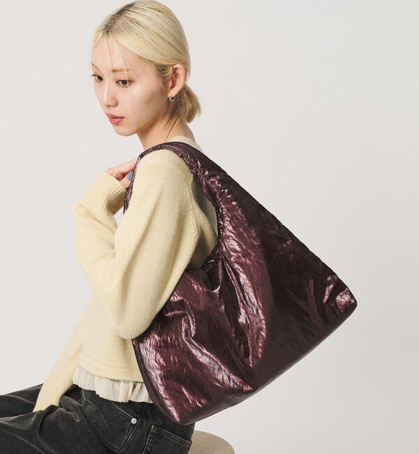 BEAUTY&YOUTH UNITED ARROWS「メタリック トライアングル ワンショルダーバッグ」|ショルダー・メッセンジャー|
