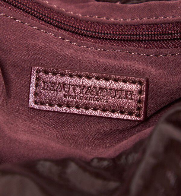 BEAUTY&YOUTH UNITED ARROWS「メタリック トライアングル ワンショルダーバッグ」|ショルダー・メッセンジャー|