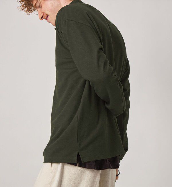 STEVEN ALAN「＜Steven Alan＞ ミルド ウール 1B スキッパー」|ポロシャツ|