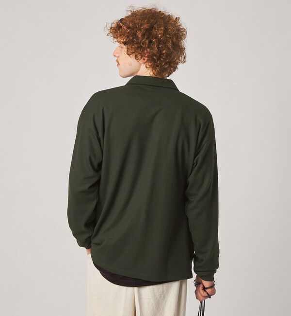 STEVEN ALAN「＜Steven Alan＞ ミルド ウール 1B スキッパー」|ポロシャツ|