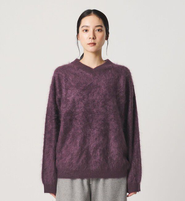 BEAUTY&YOUTH UNITED ARROWS「カシミヤ Vネック ニットプルオーバー」|ニット・セーター|