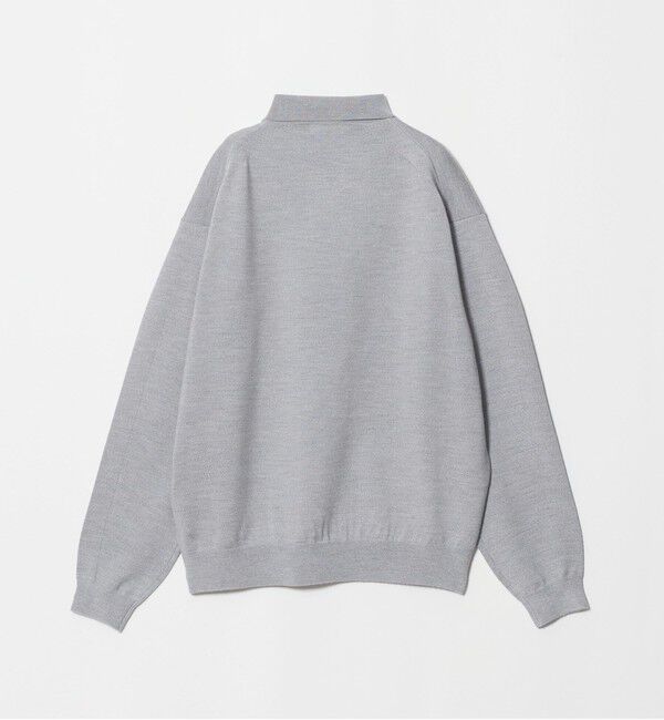 BEAUTY&YOUTH UNITED ARROWS「ハイブリッド ウール ハーフジップ ポロニット ウォッシャブル」|ニット・セーター|