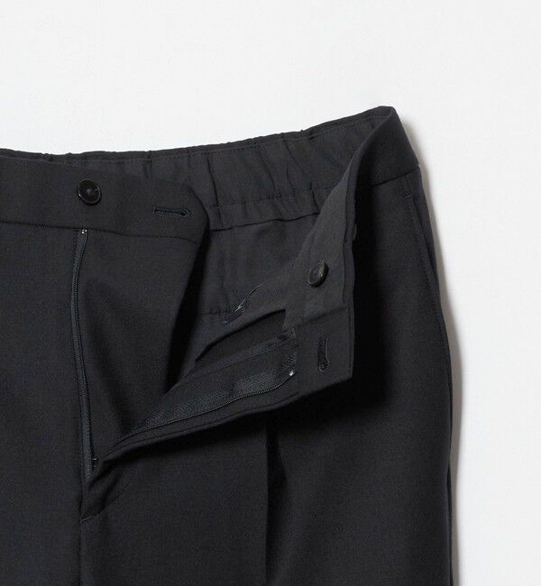 BEAUTY&YOUTH UNITED ARROWS「ストレッチ ウールブレンド ワンプリーツ テーパード パンツ NO.5 セットアップ対応」|チノ|