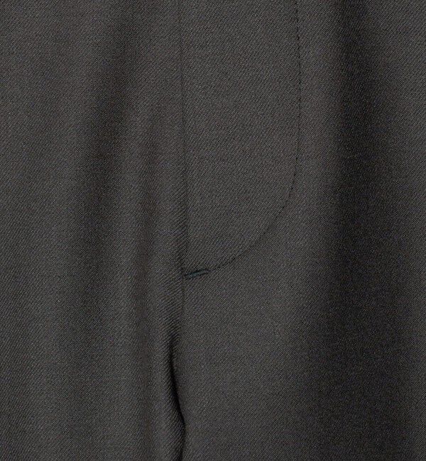 BEAUTY&YOUTH UNITED ARROWS「ストレッチ ウールブレンド ワンプリーツ テーパード パンツ NO.5 セットアップ対応」|チノ|