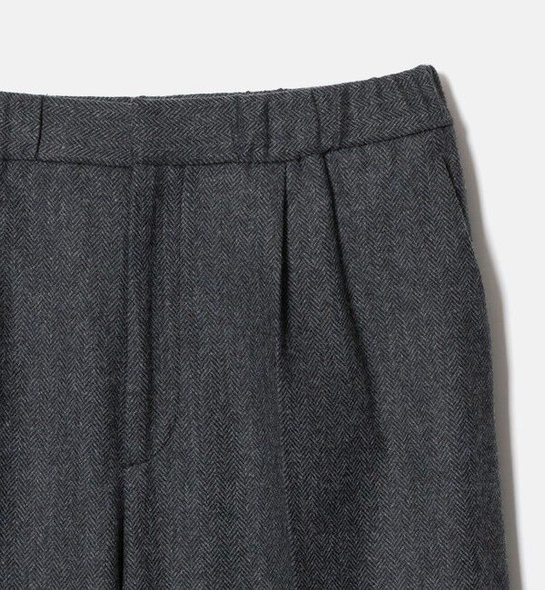 BEAUTY&YOUTH UNITED ARROWS「フラノ ワイド ストレートパンツ」|スラックス|