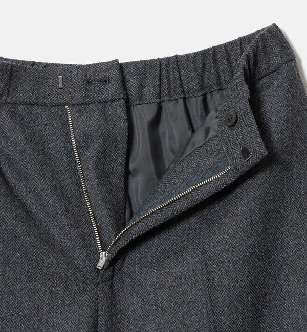 BEAUTY&YOUTH UNITED ARROWS「フラノ ワイド ストレートパンツ」|スラックス|