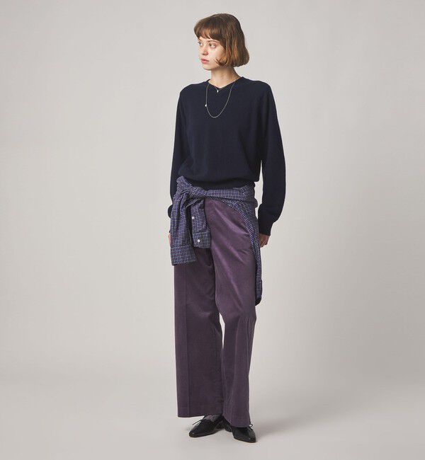 STEVEN ALAN「＜Steven Alan＞カシミヤ Vネック ニット」|ニット・セーター|