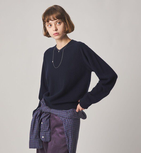 STEVEN ALAN「＜Steven Alan＞カシミヤ Vネック ニット」|ニット・セーター|