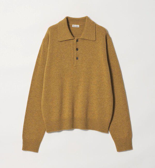 STEVEN ALAN「＜Steven Alan＞ウール カシミヤ ポロカラー ニット」|ニット・セーター|