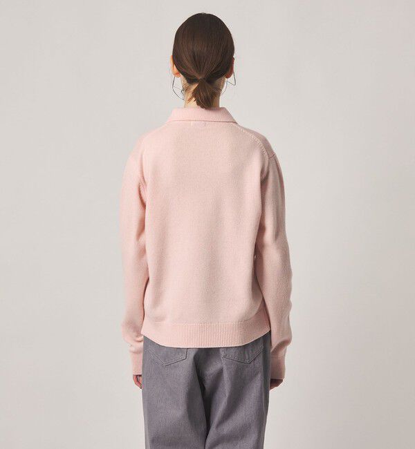 STEVEN ALAN「＜Steven Alan＞ウール カシミヤ ポロカラー ニット」|ニット・セーター|