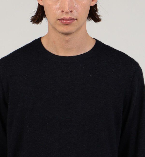 TOMORROWLAND MENS「TOMORROWLAND tricot スーパーカシミヤ クルーネックプルオーバー」|ニット・セーター|