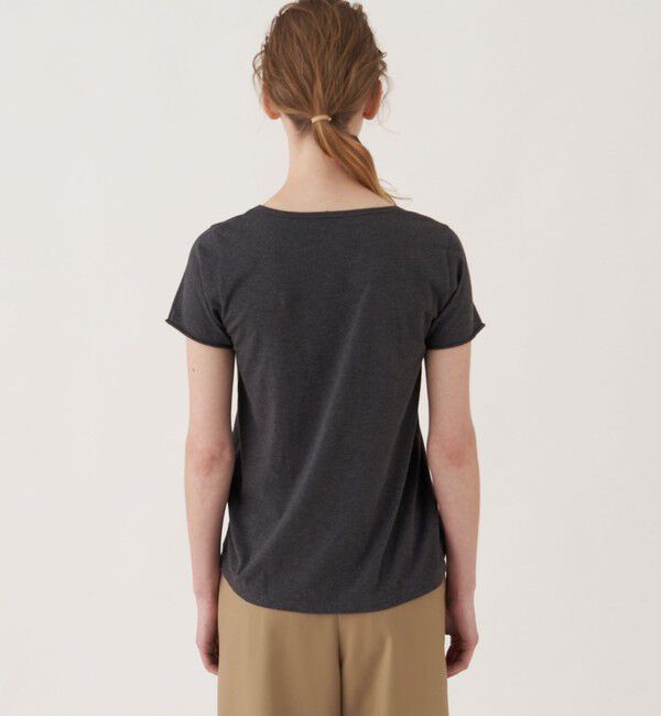 GALERIE VIE「スムージーコットン クルーネックハーフスリーブ」|Tシャツ・カットソー|