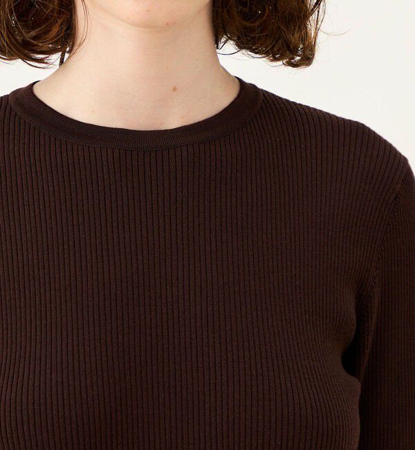 Ballsey「スーパーエクストラファインウールリブ クルーネックプルオーバー」|ニット・セーター|