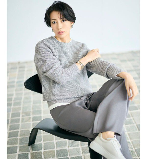 自由区「【SHIHOさん着用・WEB限定・スタッフ人気・シーンレス】リングMIX イヤリング」|イヤリング|