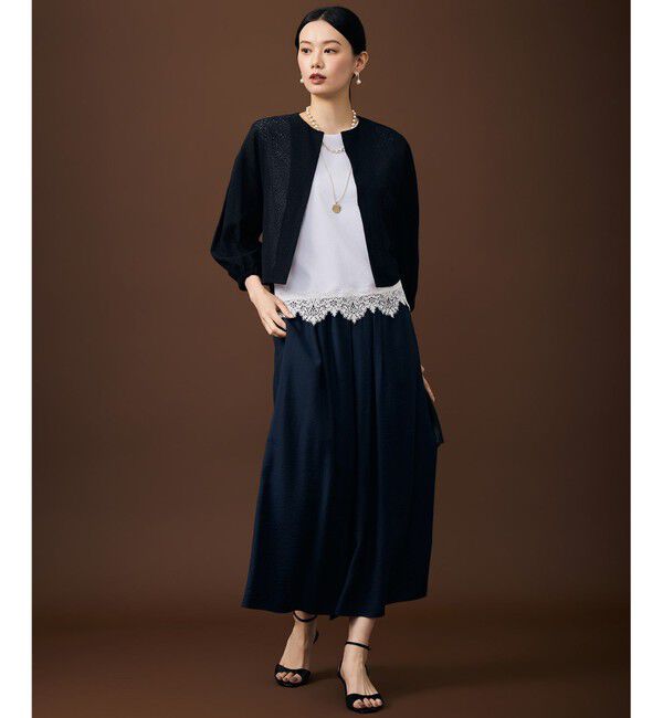 自由区「【SHIHOさん着用】シングルパール イヤリング」|イヤリング|