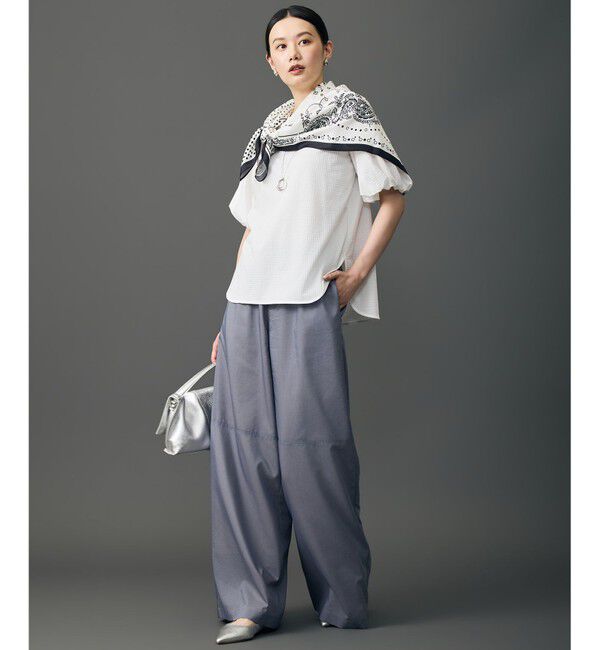 自由区「【SHIHOさん着用・WEB限定・シーンレス】メタルドロップ イヤリング」|イヤリング|