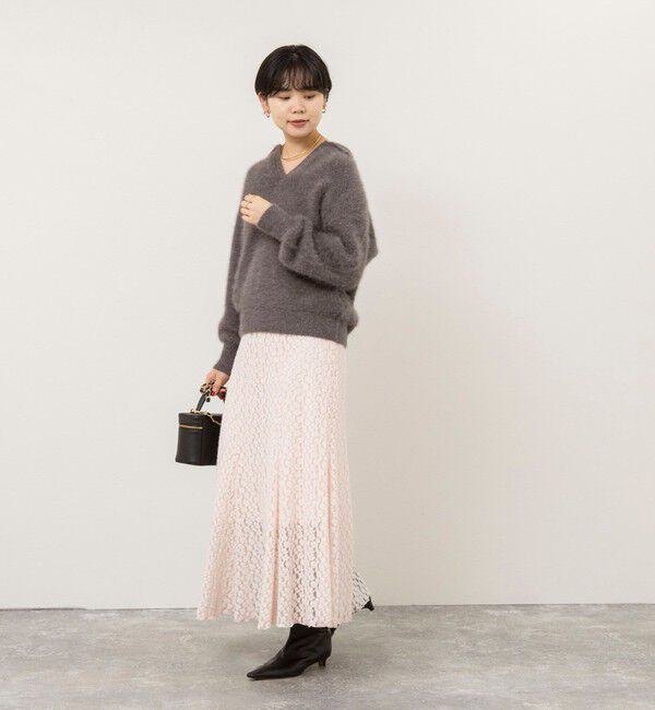 NOLLEY'S sophi「《セットアップ対応》ウォッシャブル起毛ストレッチマーメイドスカート」|スカート|