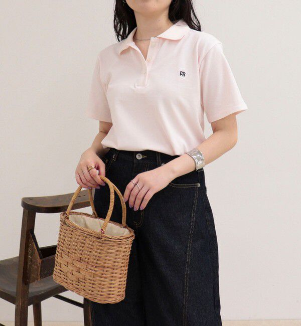 fredy emue「FR刺しゅうCOTTONポロシャツ」|ポロシャツ|