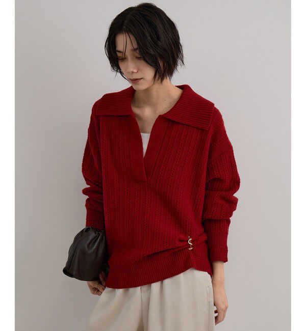 SALON adam et rope'「Sピンブローチ」|ブローチ・コサージュ|