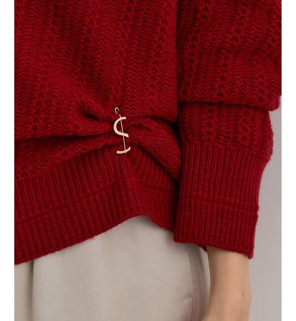 SALON adam et rope'「Sピンブローチ」|ブローチ・コサージュ|