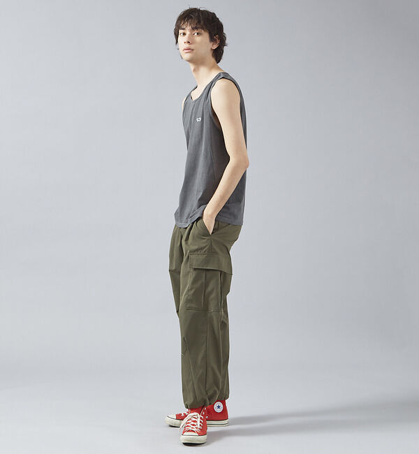ABAHOUSE「【PENNEYS / ペニーズ】THE FOX ガーメントダイ タンクトップ /」|キャミソール|