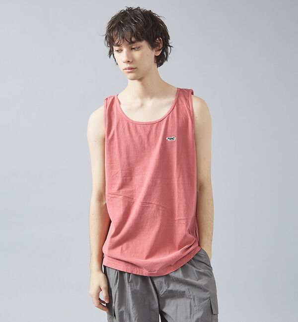 ABAHOUSE「【PENNEYS / ペニーズ】THE FOX ガーメントダイ タンクトップ /」|キャミソール|ワイン