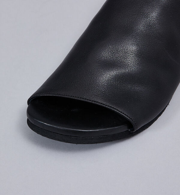alfredoBANNISTER「【WRAP SHOES】ドレープ バックストラップ サンダル」|サンダル|