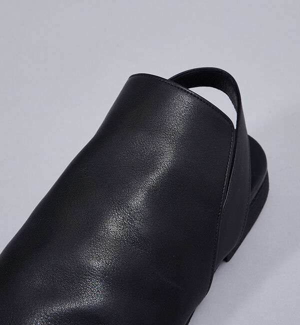 alfredoBANNISTER「【WRAP SHOES】ドレープ バックストラップ サンダル」|サンダル|