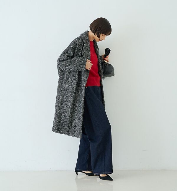 Rouge vif「【追加/TICCA/ティッカ】別注ループツイードテントコート/日本製【予約】」|その他|