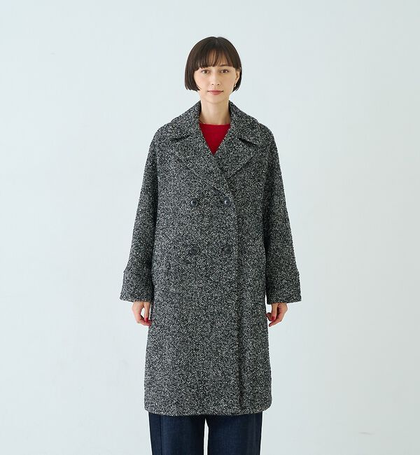 Rouge vif「【追加/TICCA/ティッカ】別注ループツイードテントコート/日本製【予約】」|その他|