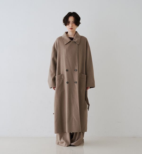 Rouge vif「ウールリバーロングコート【予約】」|その他|
