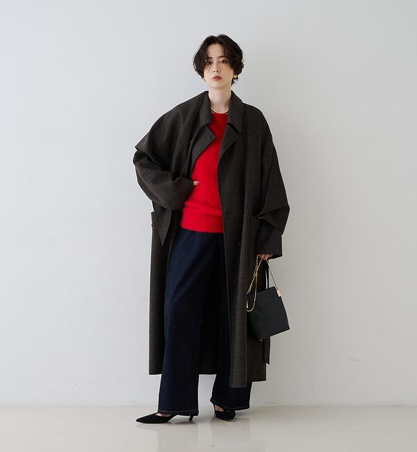 Rouge vif「ウールリバーロングコート【予約】」|その他|