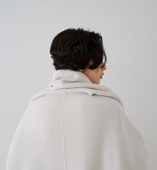 Rouge vif「【2サイズ展開】ストール/マフラー付き変形リバーコート」|その他|