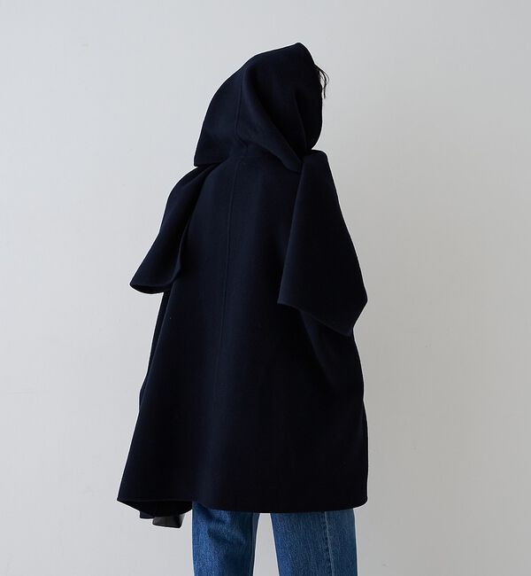 Rouge vif「【2サイズ展開】ストール/マフラー付き変形リバーコート」|その他|