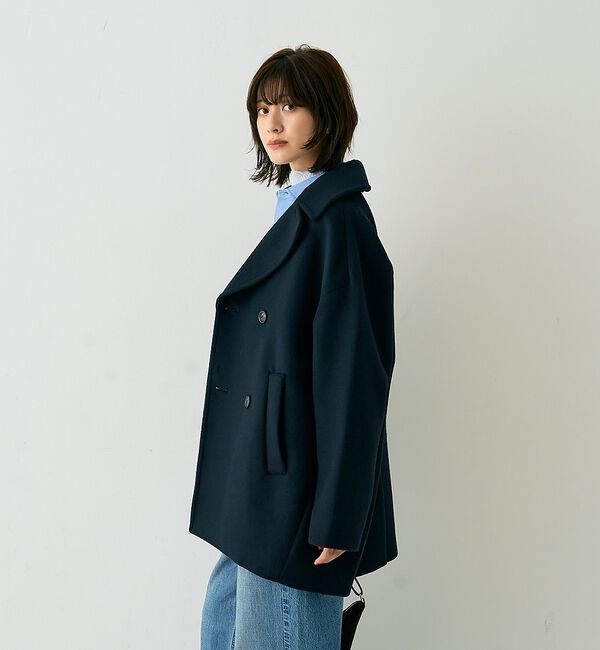 Rouge vif「【大人気追加/2026AW新作TICCA/ティッカ】ピーコート【予約】」|ピーコート|