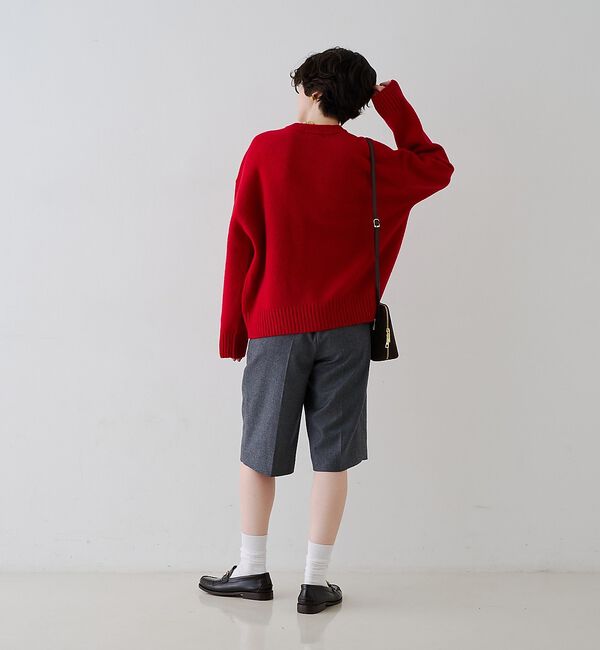 Rouge vif「クィーンズタウンウールクルーネックニットプルオーバー」|ニット・セーター|