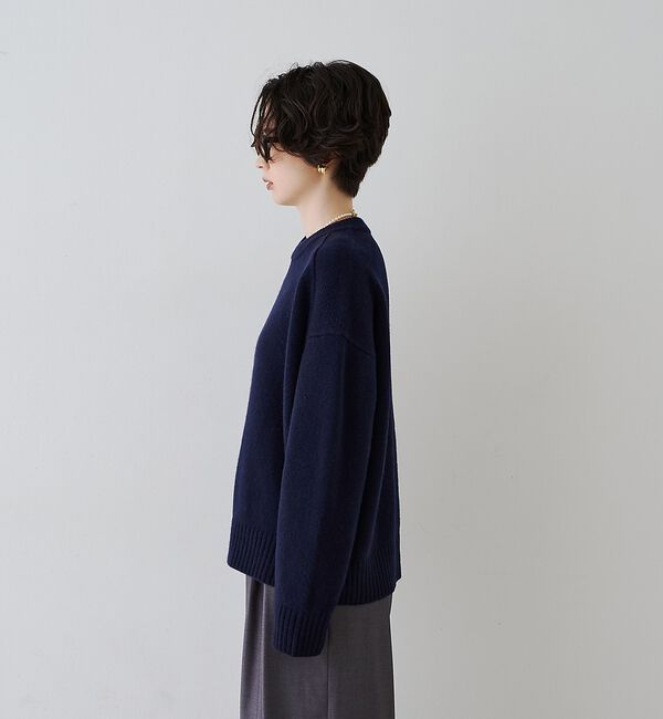 Rouge vif「クィーンズタウンウールクルーネックニットプルオーバー」|ニット・セーター|