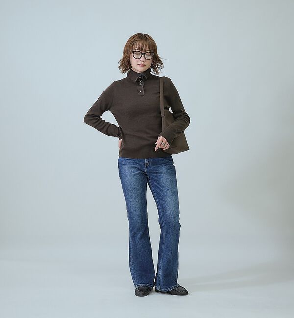 qualite「【Healthy DENIM/ヘルシーデニム】Cheddar / アクア フレア」|デニム|