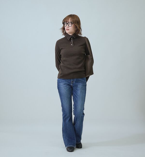 qualite「【Healthy DENIM/ヘルシーデニム】Cheddar / アクア フレア」|デニム|