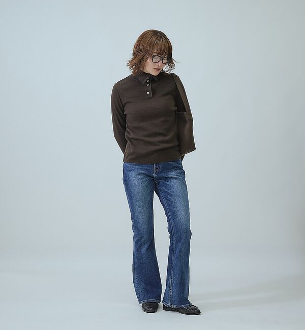 qualite「【Healthy DENIM/ヘルシーデニム】Cheddar / アクア フレア」|デニム|