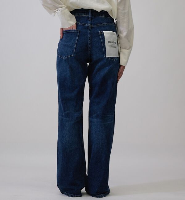 qualite「【Healthy DENIM/ヘルシーデニム】Aqua / アクア ルーズフレア」|デニム|
