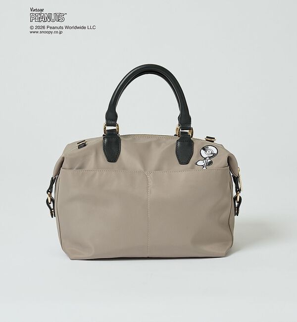 LOWELL things「【PEANUTS&times;LOWELL Things】スヌーピーコラボ 2WAYボストン」|ボストンバッグ|
