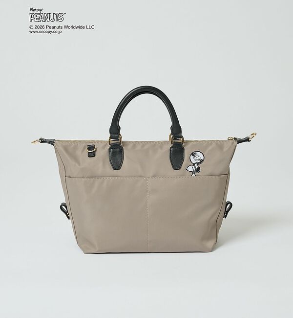 LOWELL things「【PEANUTS&times;LOWELL Things】スヌーピーコラボ 2WAYボストン」|ボストンバッグ|