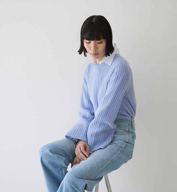 The Store by C' 「【COCUCA】エアストレッチプルオーバー」|ニット・セーター|
