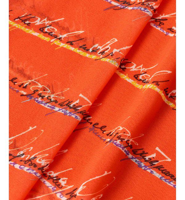 LOULOU WILLOUGHBY「【LOULOU WILLOUGHBY】RATTIレタードボーダーワンピース」|ワンピース|